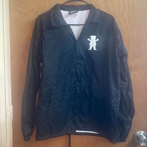 Grizzly grip tape coach’s anorak jacket